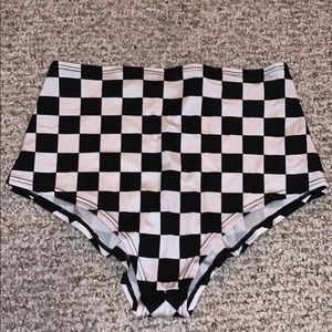 Checkered Rave Bottoms